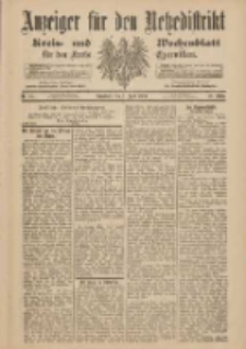 Anzeiger für den Netzedistrikt Kreis- und Wochenblatt für den Kreis Czarnikau 1900.04.07 Jg.48 Nr41