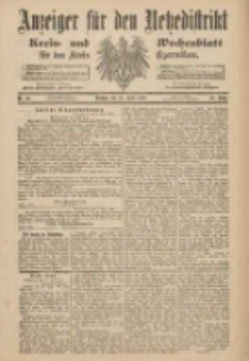 Anzeiger für den Netzedistrikt Kreis- und Wochenblatt für den Kreis Czarnikau 1900.04.10 Jg.48 Nr42