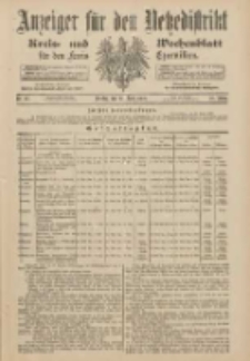 Anzeiger für den Netzedistrikt Kreis- und Wochenblatt für den Kreis Czarnikau 1900.04.24 Jg.48 Nr47