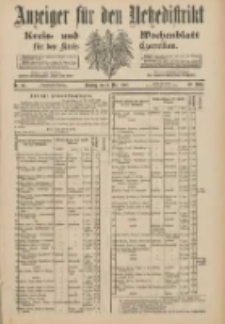 Anzeiger für den Netzedistrikt Kreis- und Wochenblatt für den Kreis Czarnikau 1900.05.08 Jg.48 Nr53