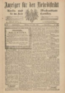 Anzeiger für den Netzedistrikt Kreis- und Wochenblatt für den Kreis Czarnikau 1900.03.29 Jg.48 Nr37