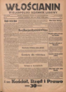 Włościanin: wielkopolski dziennik ludowy 1928.02.19 R.10 Nr41