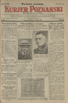 Kurier Poznański 1931.09.11 R.26 nr 415
