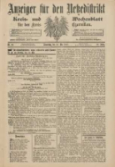 Anzeiger für den Netzedistrikt Kreis- und Wochenblatt für den Kreis Czarnikau 1900.05.24 Jg.48 Nr60