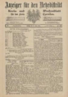 Anzeiger für den Netzedistrikt Kreis- und Wochenblatt für den Kreis Czarnikau 1900.06.12 Jg.48 Nr66