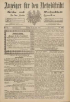 Anzeiger für den Netzedistrikt Kreis- und Wochenblatt für den Kreis Czarnikau 1900.06.19 Jg.48 Nr69