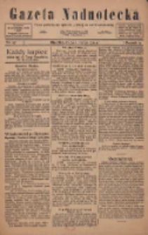 Gazeta Nadnotecka: pismo poświęcone sprawie polskiej na ziemi nadnoteckiej 1922.03.08 R.2 Nr27