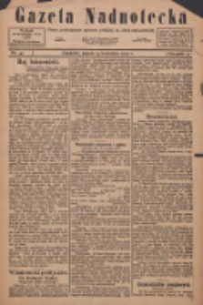Gazeta Nadnotecka: pismo poświęcone sprawie polskiej na ziemi nadnoteckiej 1922.04.14 R.2 Nr43