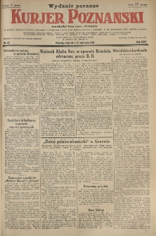 Kurier Poznański 1931.01.21 R.26 nr 31
