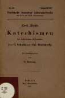 Zwei &auml;lteste Katechismen : der lutherischen Reformation / von P. Schultz und C. Hegendorf ; eu hrsg. von G. Kawerau