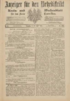 Anzeiger für den Netzedistrikt Kreis- und Wochenblatt für den Kreis Czarnikau 1900.08.23 Jg.48 Nr97