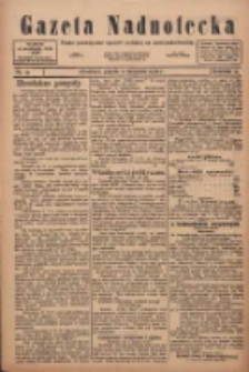 Gazeta Nadnotecka: pismo poświęcone sprawie polskiej na ziemi nadnoteckiej 1922.08.11 R.2 Nr91