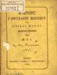 Wieniec z dwunastu miesięcy dla dzieci Maryi / naśladowanie z fr. przez M. B. C.