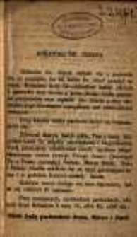 Różaniec św. Józefa.