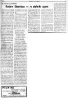 Gustaw Gizewiusz – w stulecie zgonu