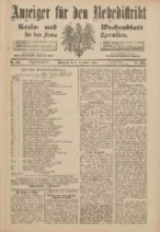 Anzeiger für den Netzedistrikt Kreis- und Wochenblatt für den Kreis Czarnikau 1900.09.08 Jg.48 Nr104