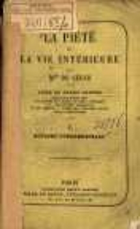 La piété et la vie intérieure. 1, Notions fondamentales