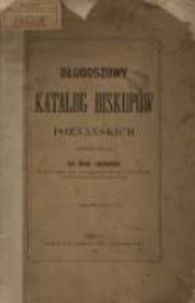 Długoszowy katalog biskupów poznańskich