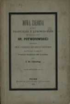 Mowa żałobna na cześć śp. Franciszki z Lubowieckich marszłkowej hr. Potworowskiej, zmarłej dnia 7 czerwca 1882 roku w Pożarowie, powiedziana na pogrzebie w kaplicy przysieckiej dnia 13 czerwca / przez Ed. Likowskiego