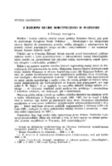 Z dziejów ruchu robotniczego w Poznaniu