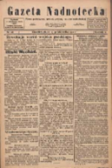 Gazeta Nadnotecka: pismo poświęcone sprawie polskiej na ziemi nadnoteckiej 1922.10.13 R.2 Nr118