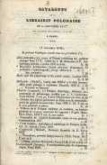 Catalogue de la Librairie Polonaise (de A. Jełowicki et Cie &agrave; Paris, rue des Marais-Saint-Germain, no 17 bis a Paris (1 novembre 1838)