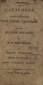 Catalogus personarum Regularium Sacri Ordinis Cisterciensis qua per Regnum Poloniae et M. D. Posnaniensem in singulis monasteriis professoe Deo famulantur ordine alphabetico gigestus