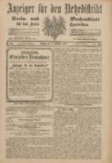 Anzeiger für den Netzedistrikt Kreis- und Wochenblatt für den Kreis Czarnikau 1900.09.18 Jg.48 Nr108