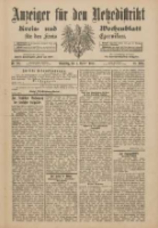Anzeiger für den Netzedistrikt Kreis- und Wochenblatt für den Kreis Czarnikau 1900.10.04 Jg.48 Nr115