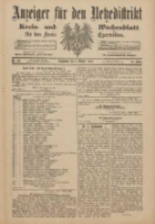 Anzeiger für den Netzedistrikt Kreis- und Wochenblatt für den Kreis Czarnikau 1900.10.06 Jg.48 Nr116