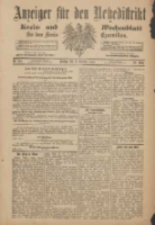 Anzeiger für den Netzedistrikt Kreis- und Wochenblatt für den Kreis Czarnikau 1900.12.11 Jg.48 Nr143