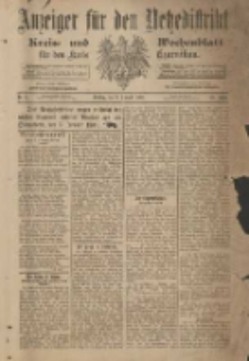 Anzeiger für den Netzedistrikt Kreis- und Wochenblatt für den Kreis Czarnikau 1901.01.01 Jg.49 Nr1