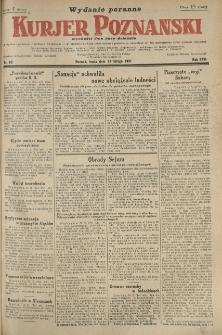 Kurier Poznański 1931.02.11 R.26 nr 65