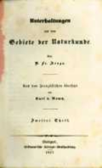 Unterhaltungen aus dem Gebiete der Naturkunde. Th.2
