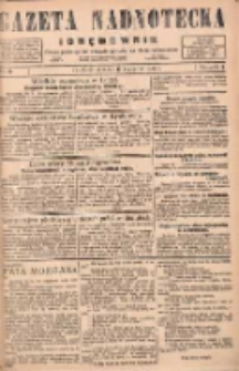 Gazeta Nadnotecka i Orędownik: pismo poświęcone sprawie polskiej na ziemi nadnoteckiej 1926.01.19 R.6 Nr14