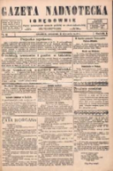 Gazeta Nadnotecka i Orędownik: pismo poświęcone sprawie polskiej na ziemi nadnoteckiej 1926.01.21 R.6 Nr16