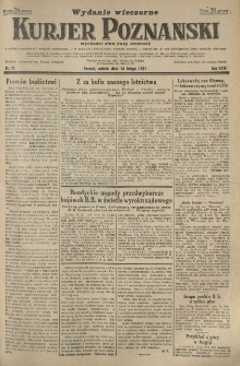 Kurier Poznański 1931.02.14 R.26 nr 72