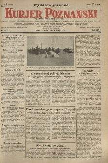 Kurier Poznański 1931.02.19 R.26 nr 79