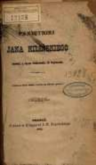 Pamiętniki Jana Kilińskiego : szewca, a razem Pułkownika 20 Regimentu