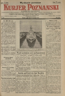 Kurier Poznański 1931.09.18 R.26 nr 427