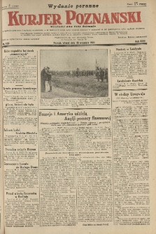 Kurier Poznański 1931.09.22 R.26 nr 433