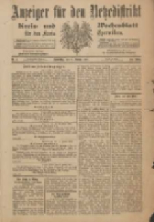 Anzeiger für den Netzedistrikt Kreis- und Wochenblatt für den Kreis Czarnikau 1901.01.17 Jg.49 Nr7