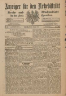 Anzeiger für den Netzedistrikt Kreis- und Wochenblatt für den Kreis Czarnikau 1901.01.31 Jg.49 Nr13