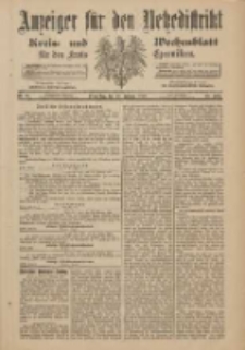 Anzeiger für den Netzedistrikt Kreis- und Wochenblatt für den Kreis Czarnikau 1901.02.28 Jg.49 Nr25