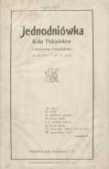 Jednodniówka Koła Polonistów Uniwersytetu Poznańskiego 29 X 1919 - 29 X 1924