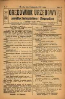 Orędownik Urzędowy Powiat&oacute;w Krotoszyńskiego i Pleszewskiego 1929.01.09 R.56 Nr3