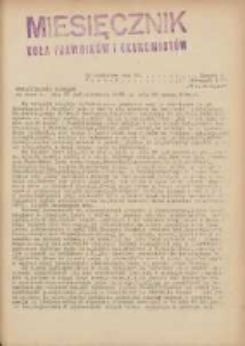 Miesięcznik Koła Prawników i Ekonomistów 1926 marzec R.2 Z.7