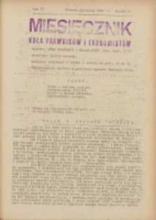 Miesięcznik Koła Prawników i Ekonomistów 1926 kwiecień R.2 Z.8