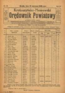 Krotoszyńsko - Pleszewski Orędownik Powiatowy 1929.06.19 R.56 Nr49