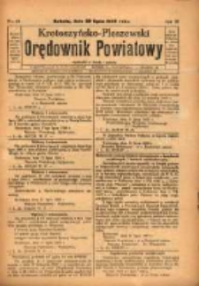 Krotoszyńsko - Pleszewski Orędownik Powiatowy 1929.07.20 R.56 Nr57